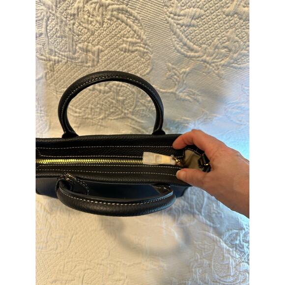Handbag leather black - Picture 3 of 5